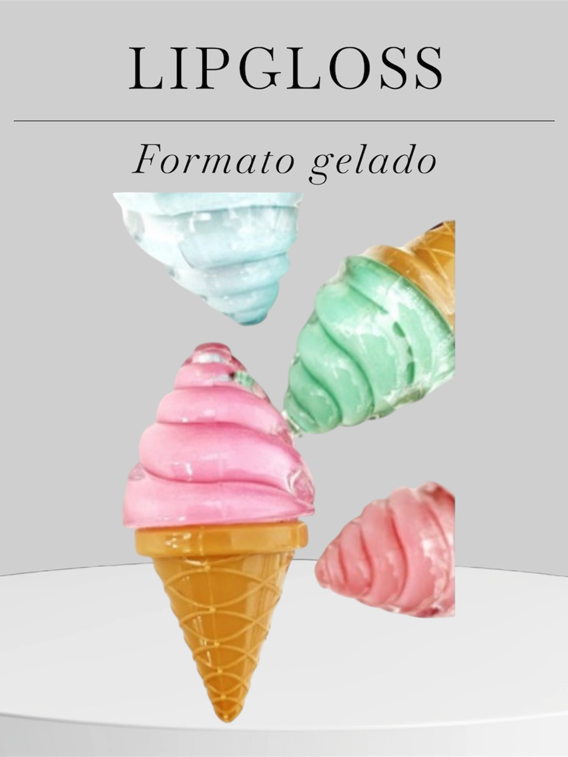 Lip Gloss – Formato Gelado 1