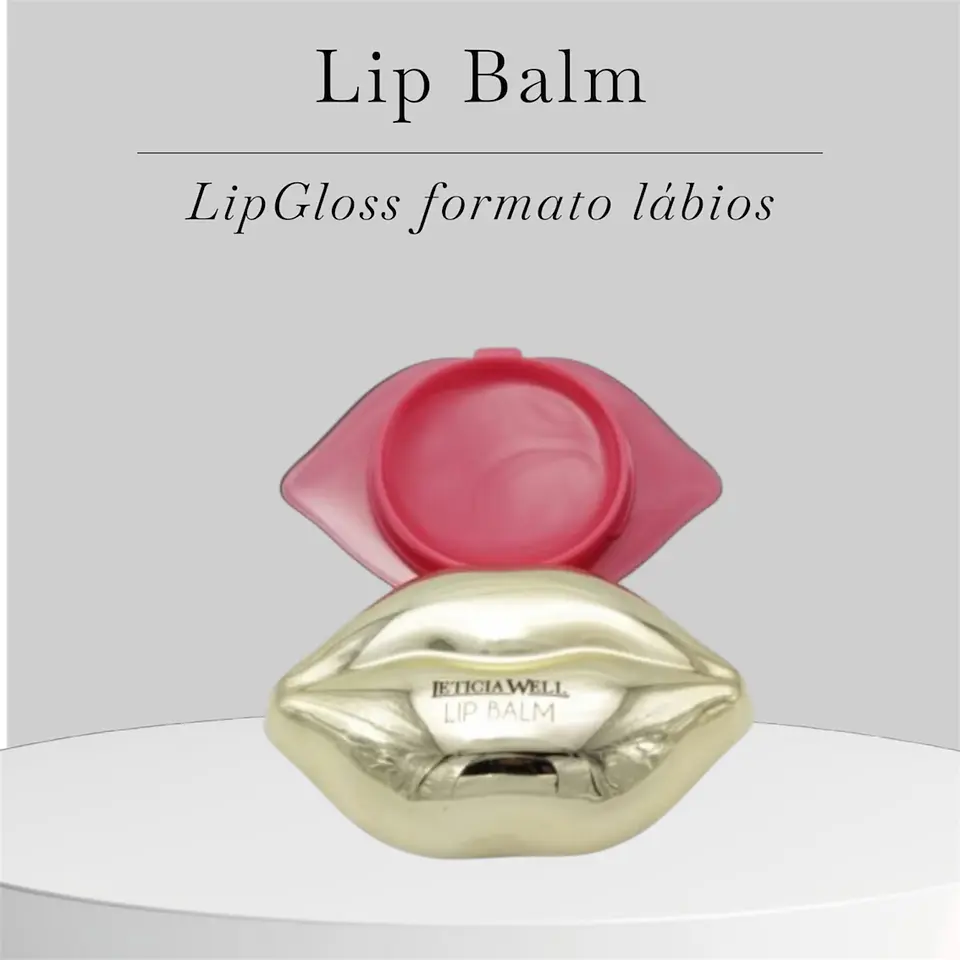 Lip Balm – Lip Gloss em Formato Lábios 1