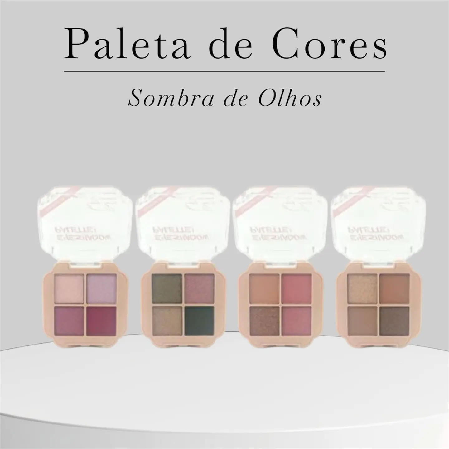 Paleta de Sombras – Paleta de Cores 1