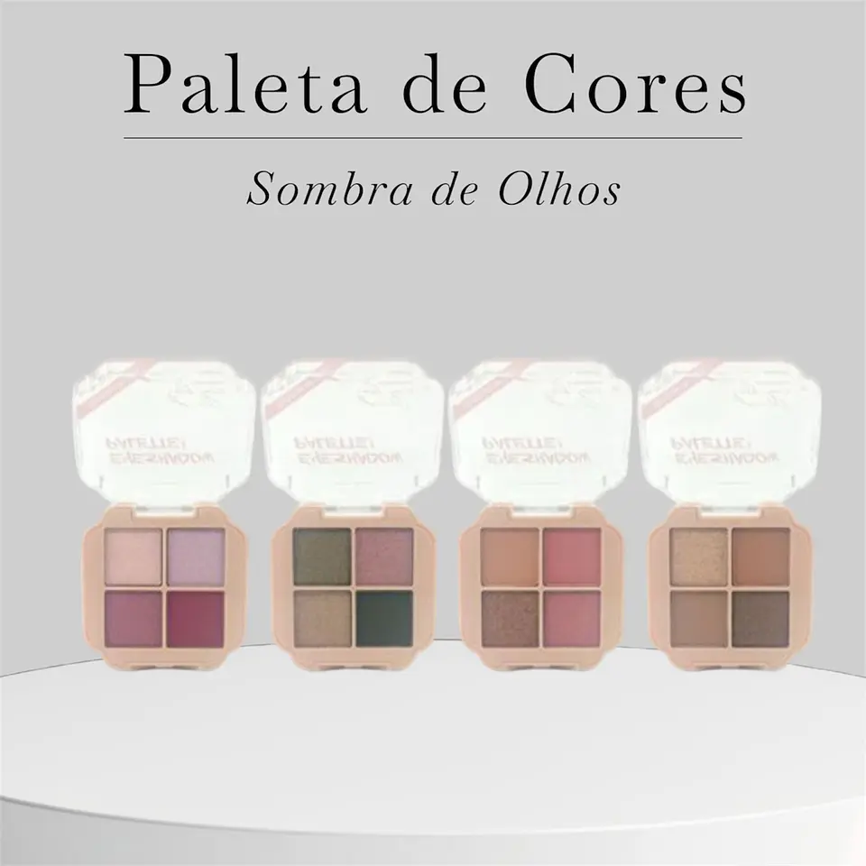 Paleta de Sombras – Paleta de Cores 1