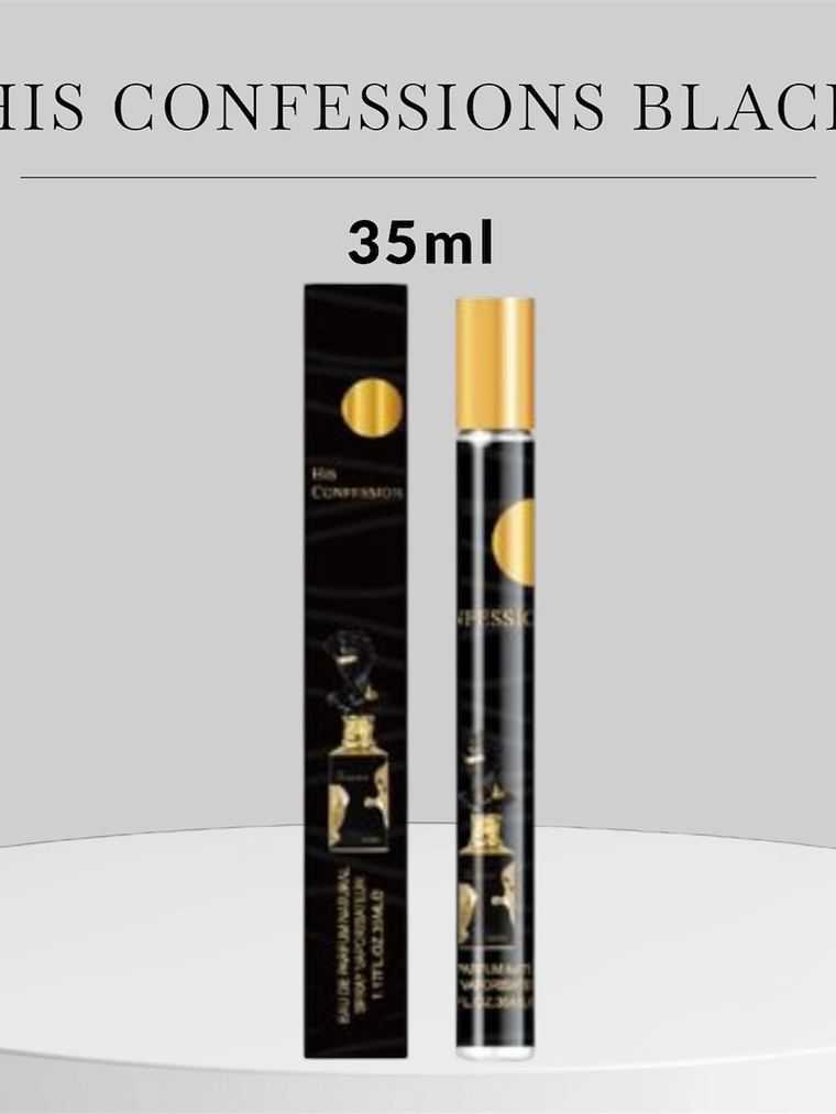 HIS CONFESSIONS BLACK 35ML 1