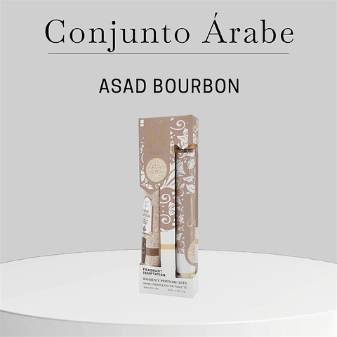CONJUNTO ÁRABE ASAD BOURBON – LATTAFA