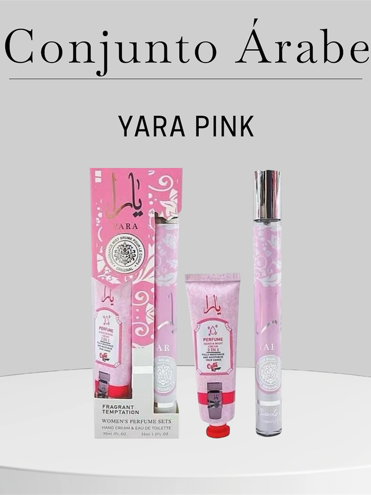CONJUNTO ÁRABE YARA PINK LATTAFA  1