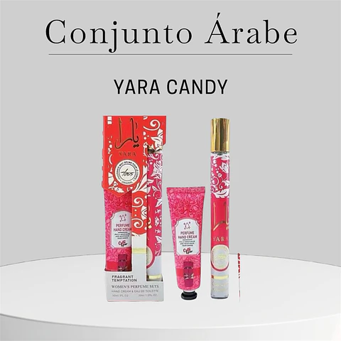 CONJUNTO ÁRABE YARA CANDY LATTAFA 