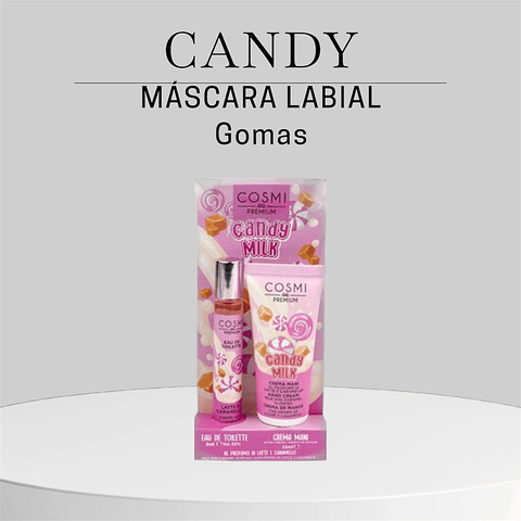 CANDY MILK – CONJUNTO CREME DE MÃOS & GLOSS GOMAS