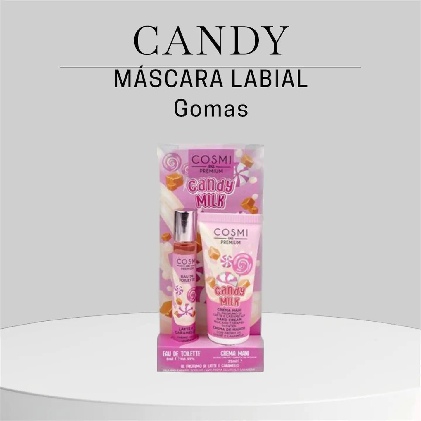 CANDY MILK – CONJUNTO CREME DE MÃOS & GLOSS GOMAS 1