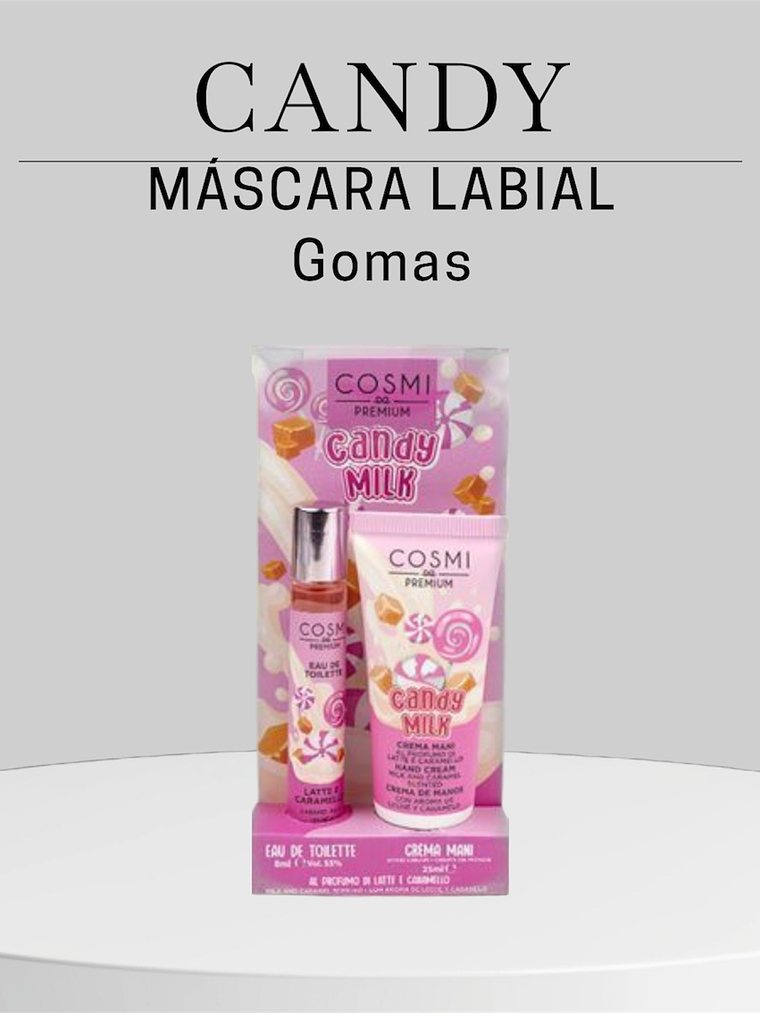 CANDY MILK – CONJUNTO CREME DE MÃOS & GLOSS GOMAS 1