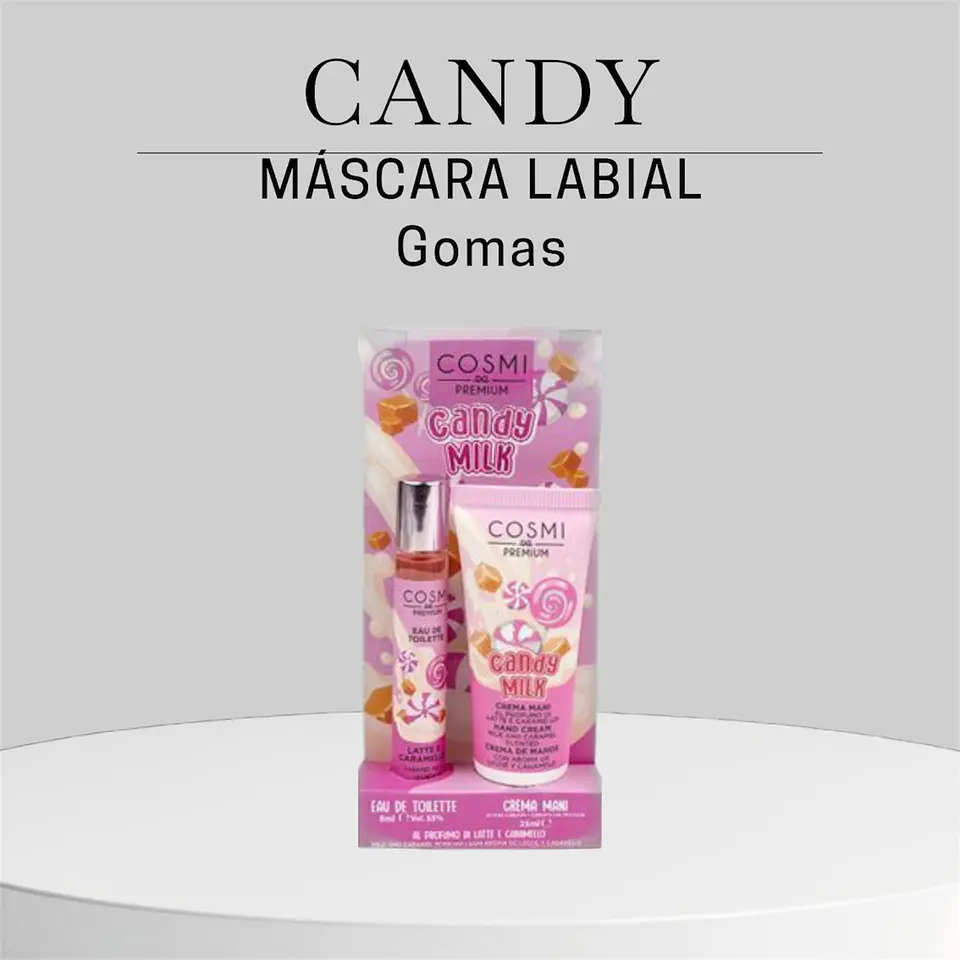 CANDY MILK – CONJUNTO CREME DE MÃOS & GLOSS GOMAS 1