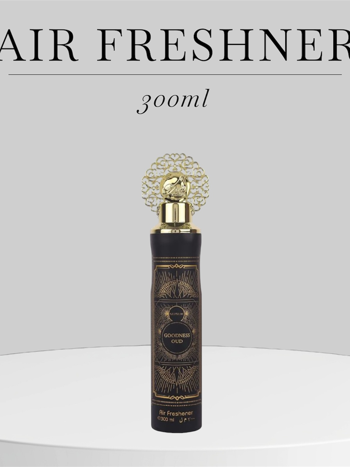 Air Freshener Goodness Oud – 300 ml 1