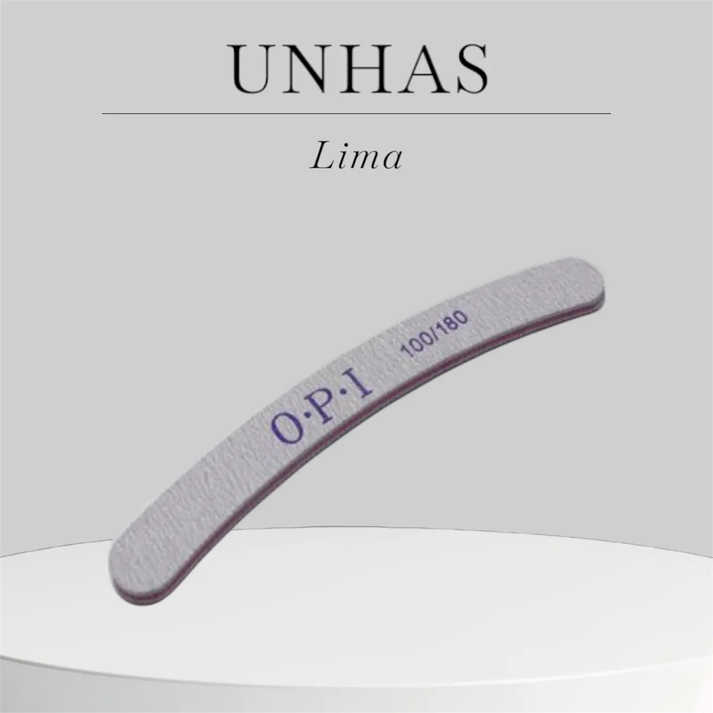 Lima de Unhas OPI – 100/180 1