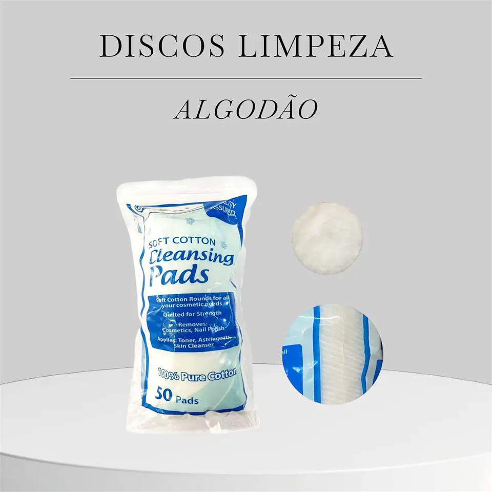 Discos de Limpeza em Algodão 1