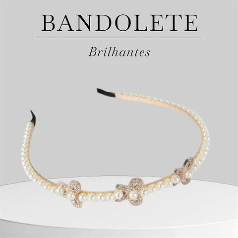 BANDOLETE COM BRILHANTES 