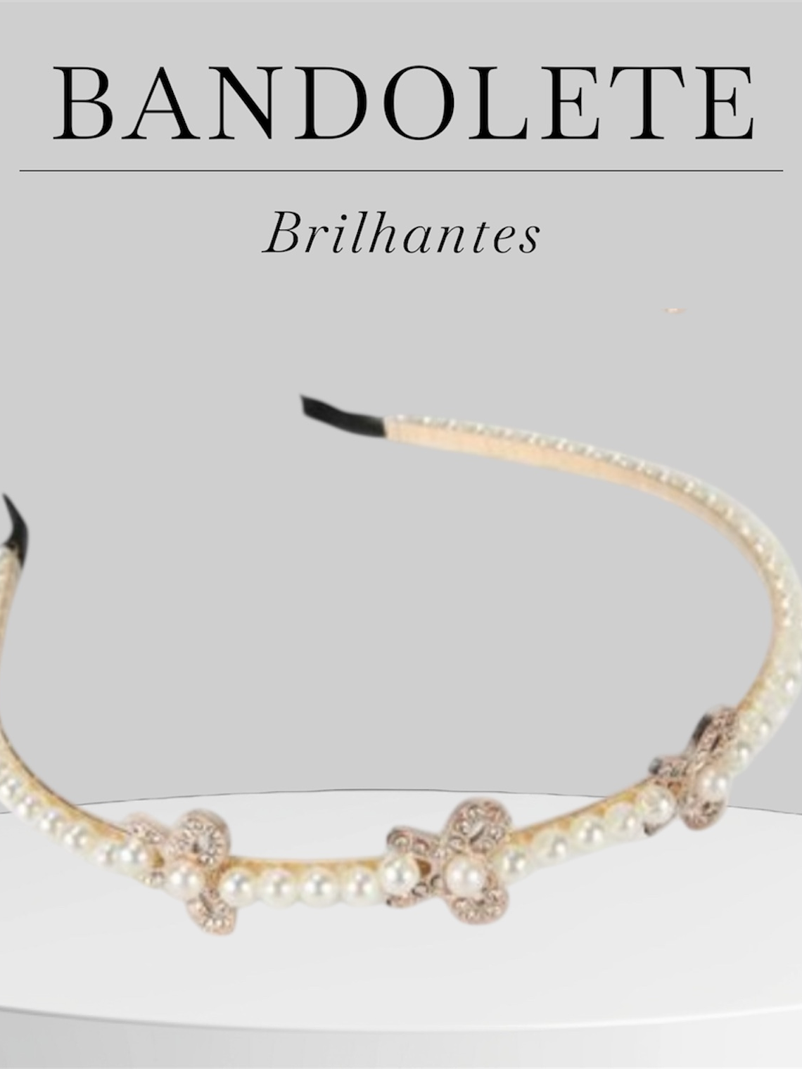 BANDOLETE COM BRILHANTES  1