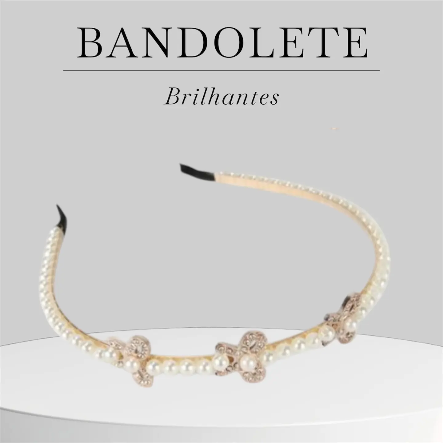 BANDOLETE COM BRILHANTES  1