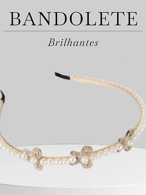 BANDOLETE COM BRILHANTES 