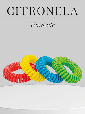 Pulseira de Citronela