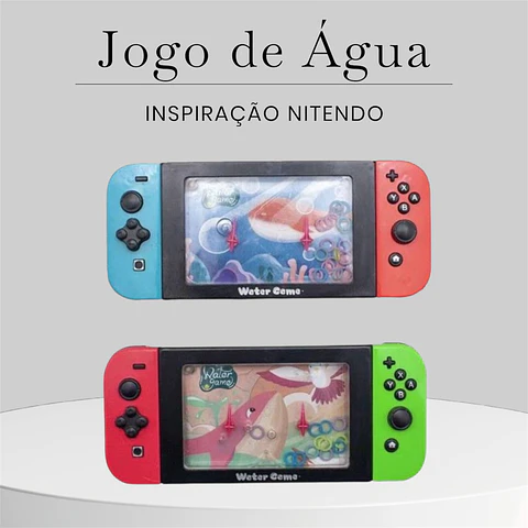 Jogo de Água – Inspiração Nintendo