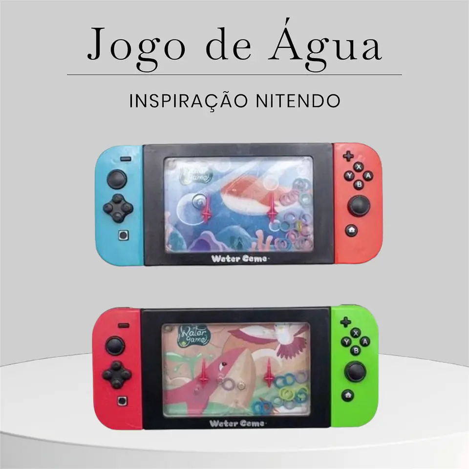 Jogo de Água – Inspiração Nintendo 1