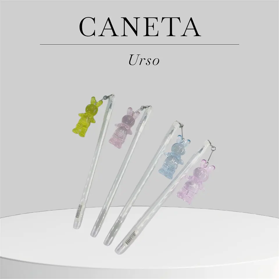 Caneta com Pendente Urso 1
