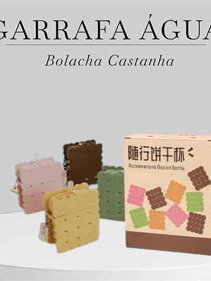 Garrafa de Água – Bolacha Castanha