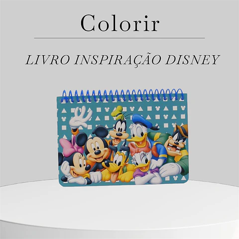 Livro de Colorir – Inspiração Disney