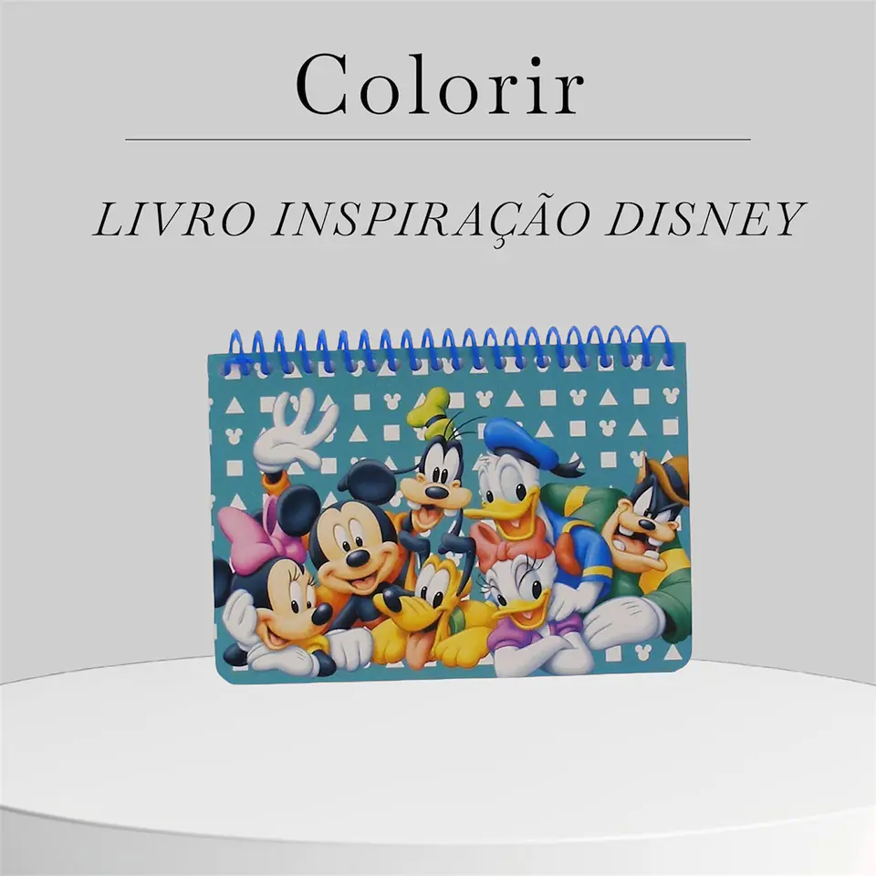 Livro de Colorir – Inspiração Disney 1