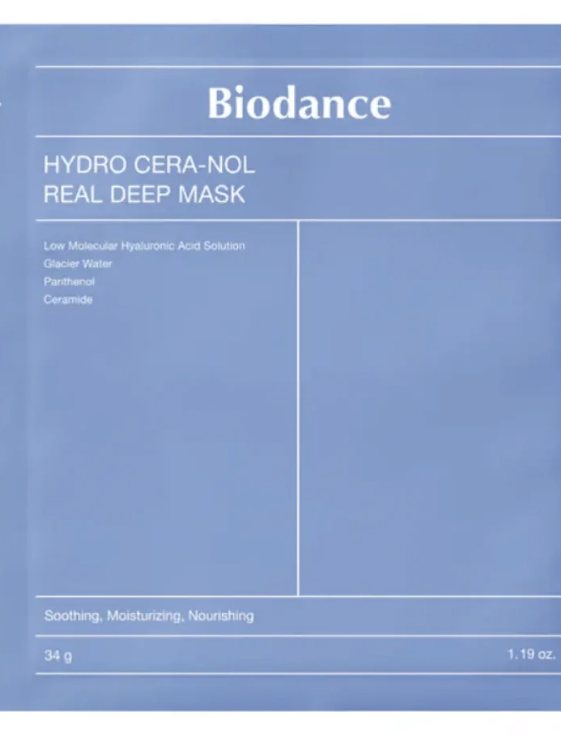 Deep Mask BIODANCE - Máscara facial Coreana  2