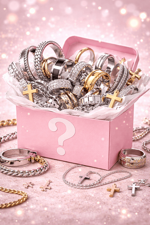 Boxes Mistério Aço Inoxidável