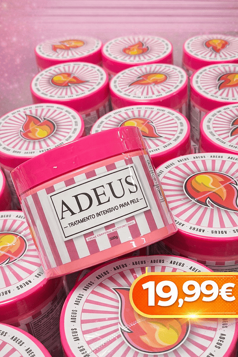 CREME ADEUS – Tratamento Intensivo para Pele