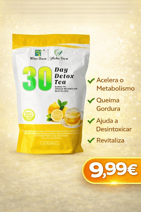 CHÁ DETOX – LIMÃO (30 saquetas)
