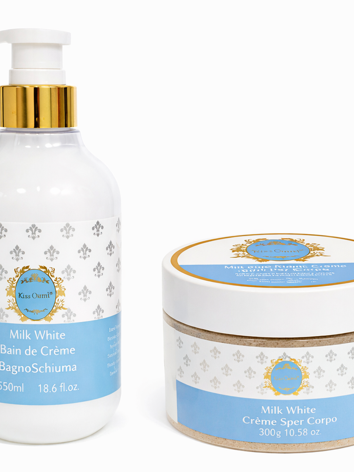 Creme Corporal + Esfoliante Milk White 1