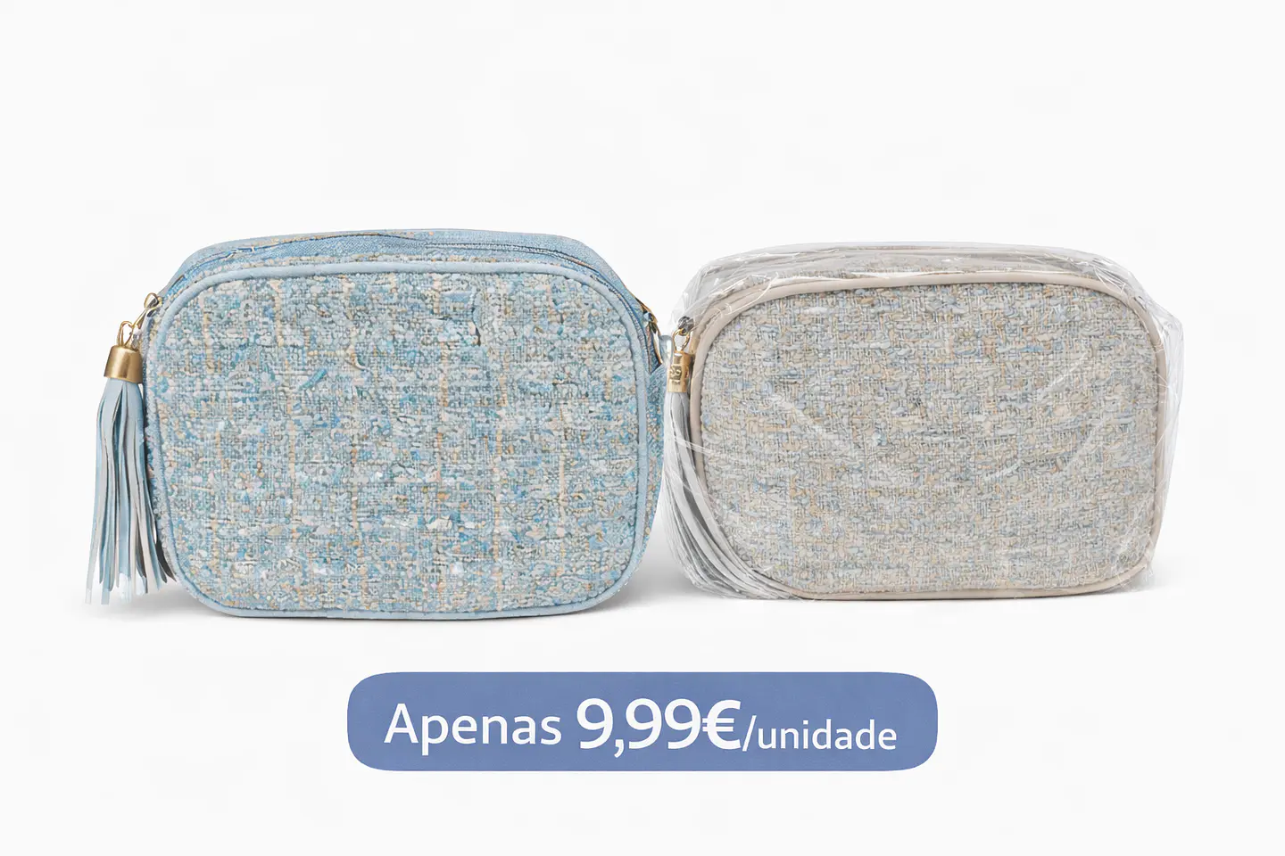 Mala Tiracolo Tweed – Elegância e Versatilidade 1