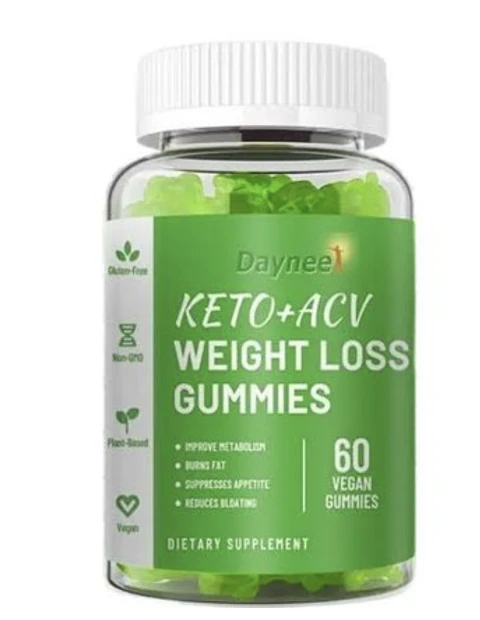 Gomas Keto ACV para Perda de Peso 