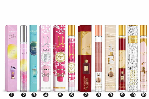 BOX - Perfumes de Bolso Árabe 