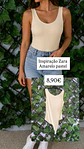 Body Básico Amarelo pastel  – Inspiração Zara - Thumbnail 2