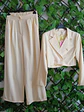 Conjunto Blazer e Calça Amarelo Pastel - Thumbnail 2