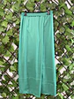 Calça de Cetim Verde - Thumbnail 2