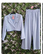 Conjunto Blazer e Calça  Azul pastel - Thumbnail 2