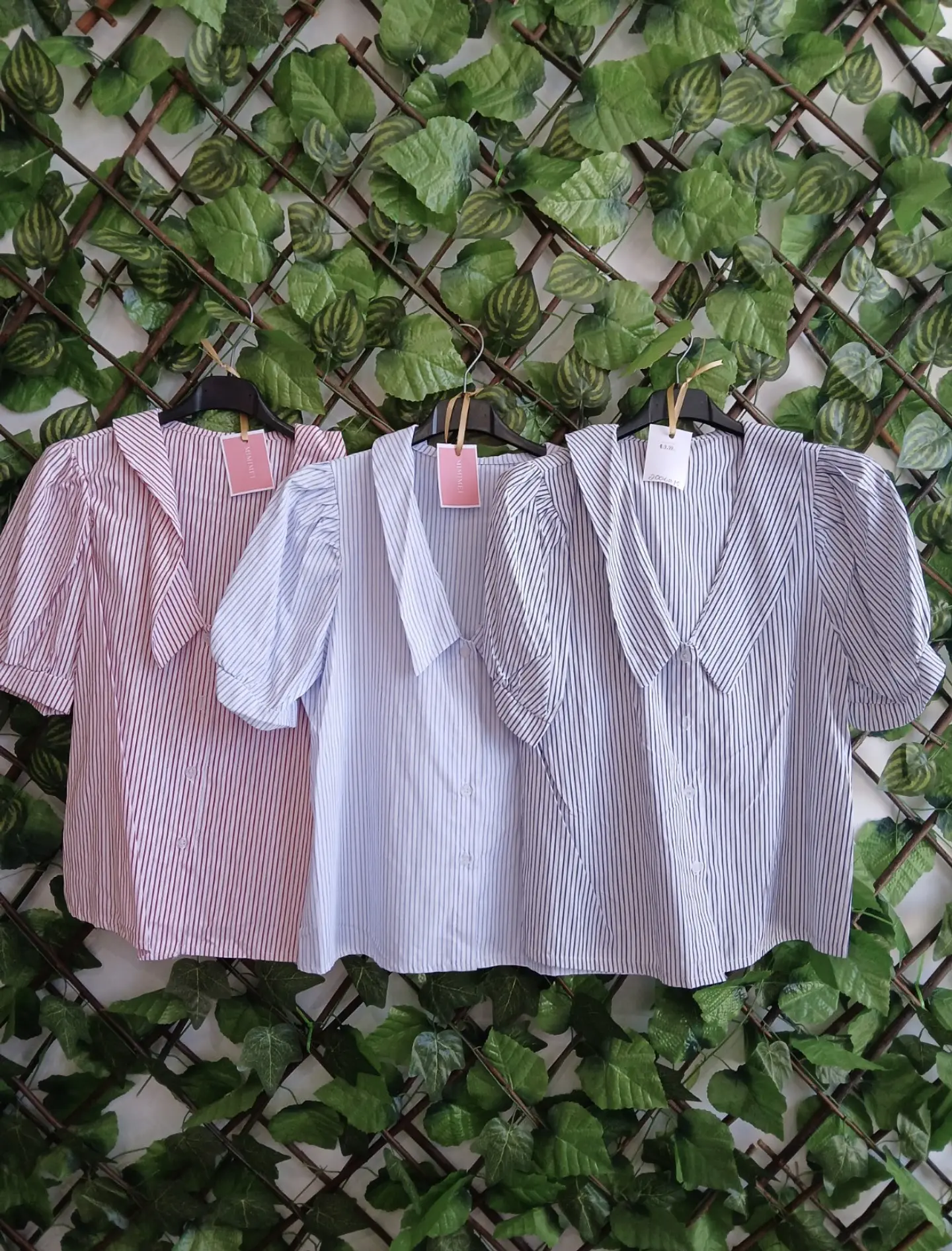 CAMISA RISCAS VERMELHO E BRANCO   1