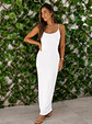 Vestido Plissado Branco - Thumbnail 1