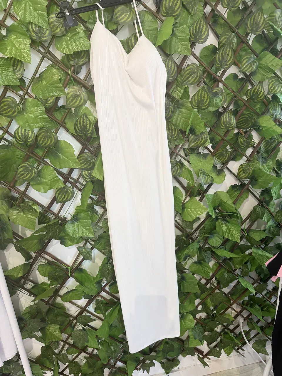 Vestido Plissado Branco 2