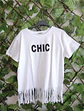 T-shirt Branca CHIC - Thumbnail 2