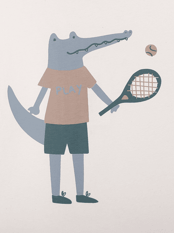 Camisola estampa crocodilo - Knot 