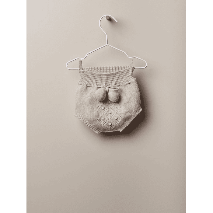 Tapa fralda com pompom - Wedoble  1