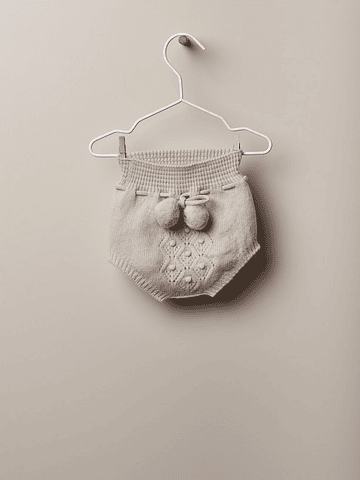 Tapa fralda com pompom - Wedoble 