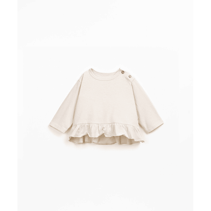 Sweat básica bege - Playup 1