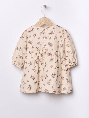 Vestido tecido floral - Wedoble