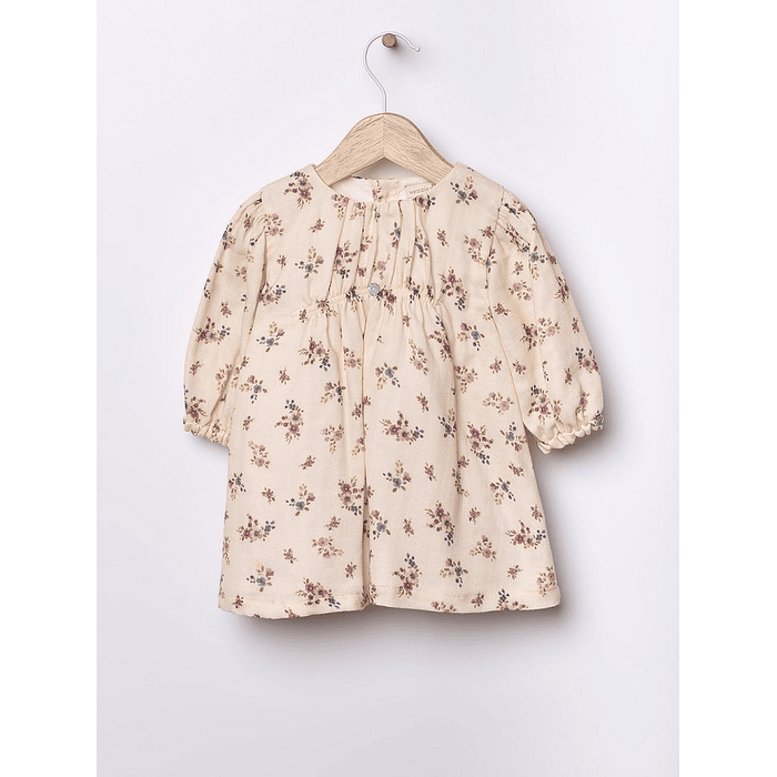 Vestido tecido floral - Wedoble 1