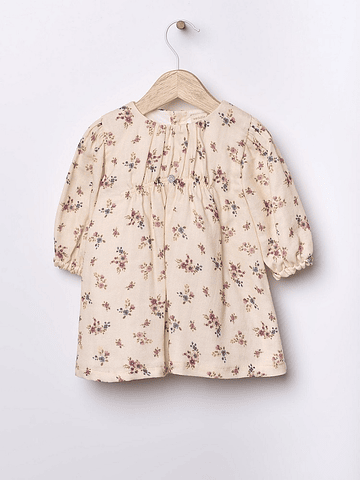 Vestido tecido floral - Wedoble