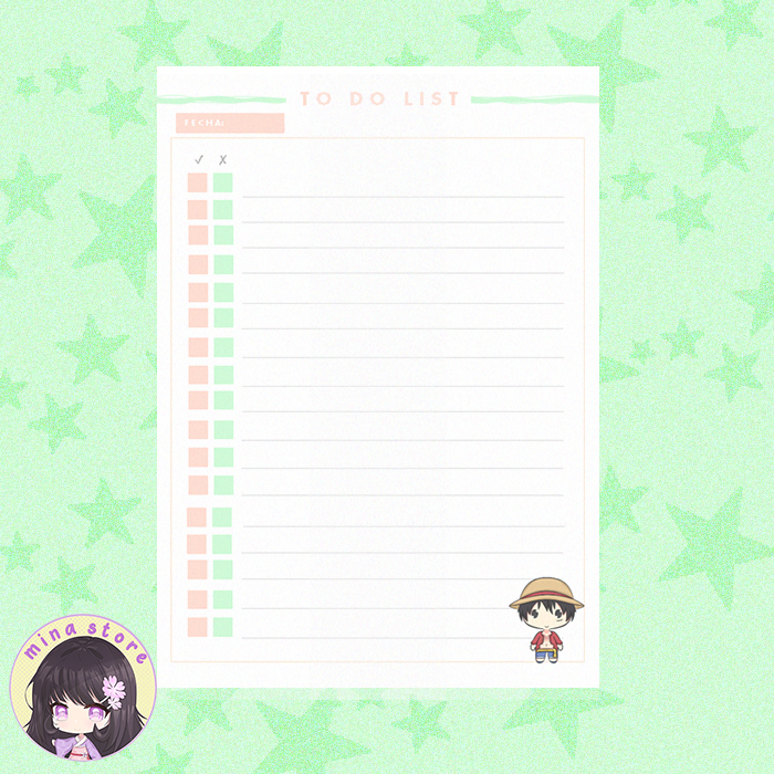 One Piece - To Do List